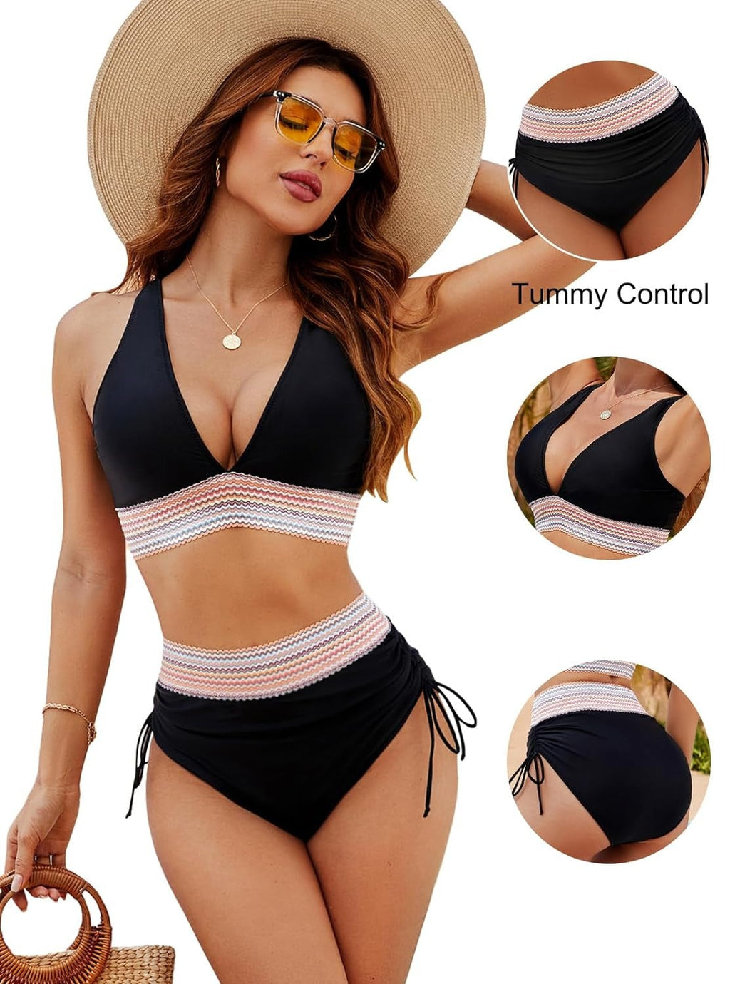 Bikini Elara de Vega Madrid en color vibrante, con diseño que realza la figura y detalles elegantes.
