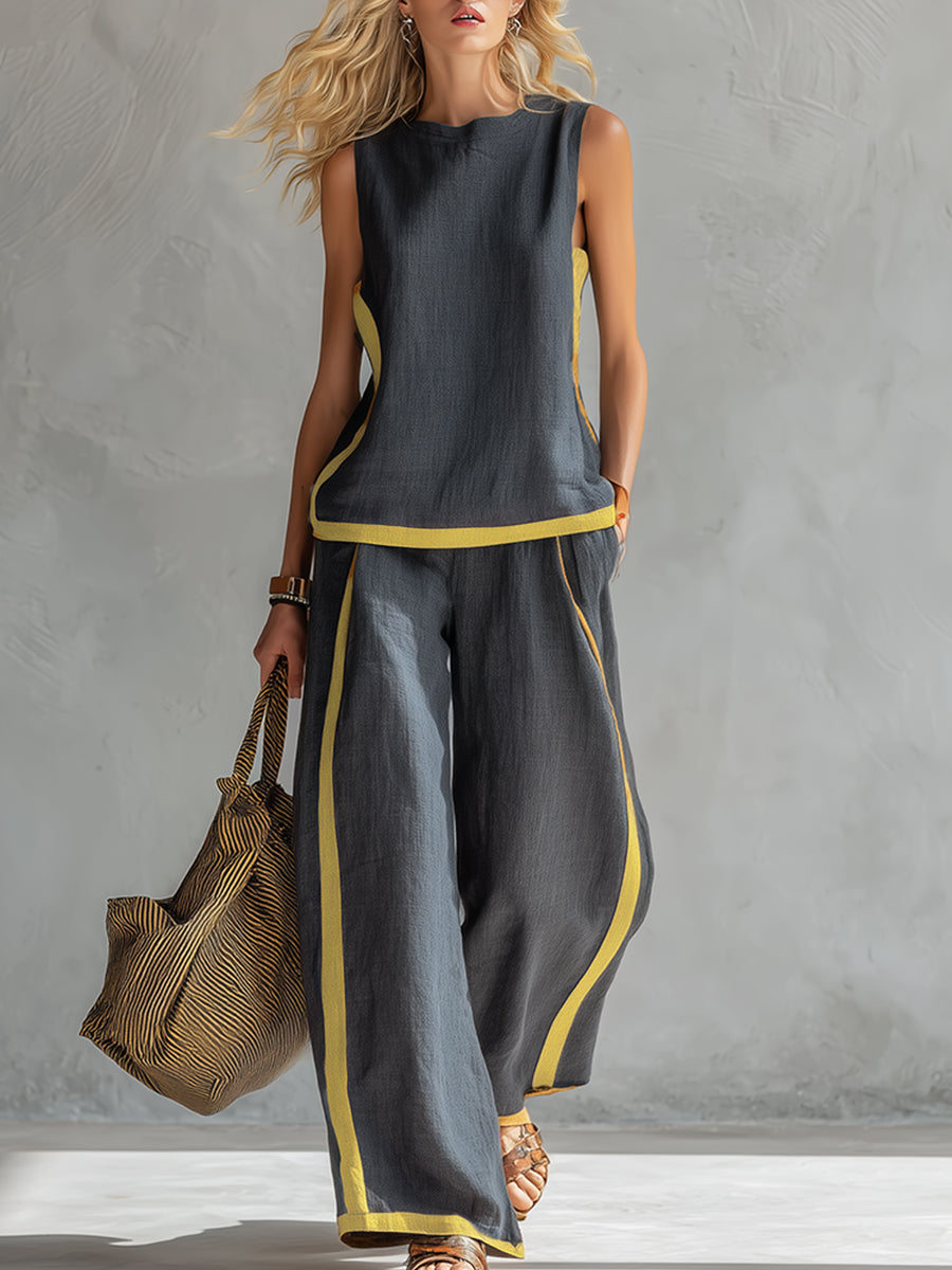 Conjunto Portofino de Vega Madrid, vestido elegante con detalles en colores suaves, diseñado para ocasiones especiales.