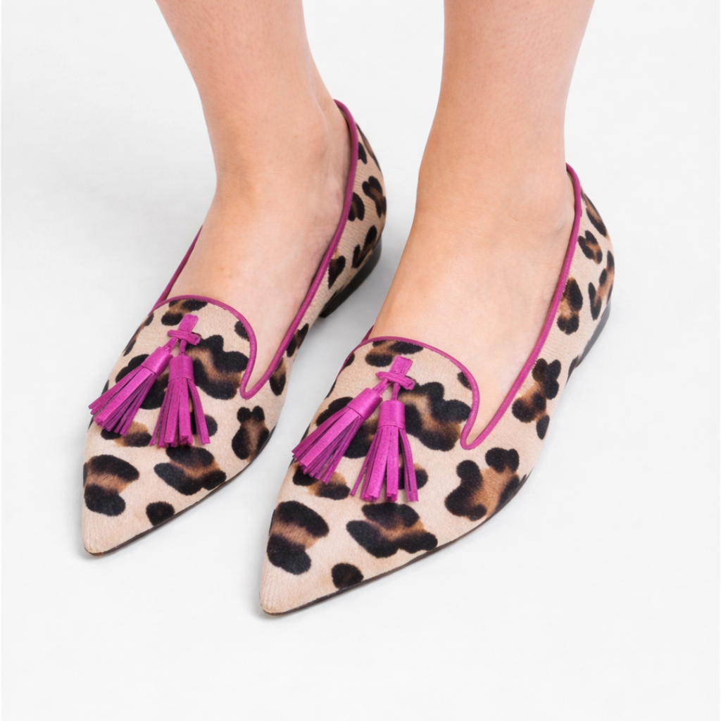 Mocasines clásicos y cómodos Jheanna de Vega Madrid en color negro, con suela de goma y diseño elegante para mujer.