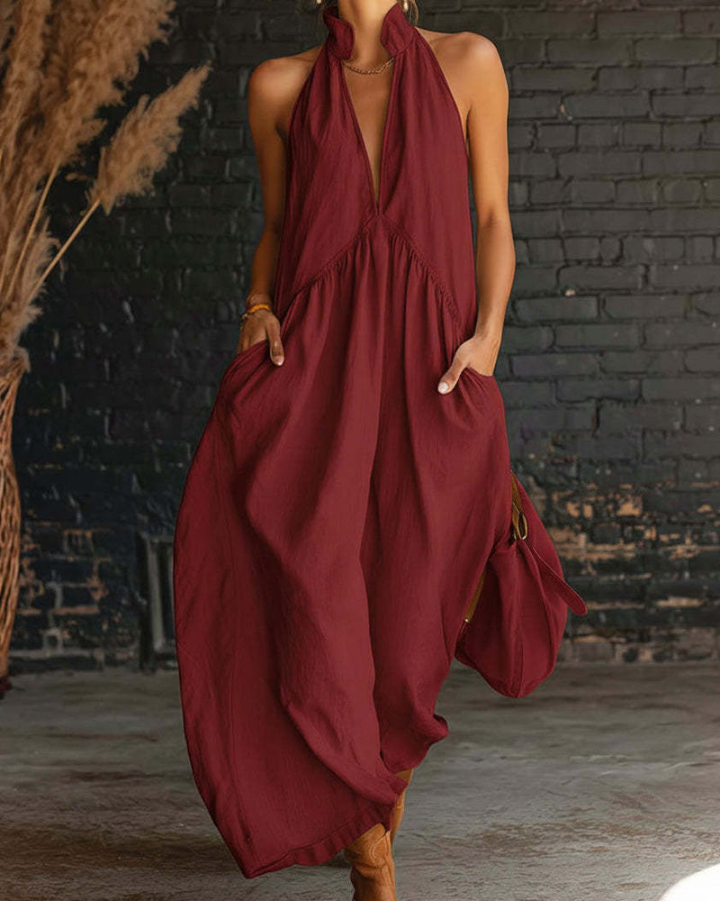 Catalina | Vestido Fluido con Diseño Relajado - Vega Madrid