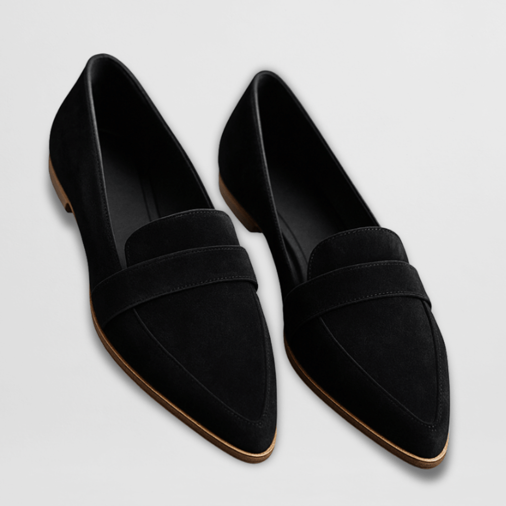 Mocasines ortopédicos Vega Madrid Helen en suave piel de ante, con diseño cómodo y elegante para uso diario.
