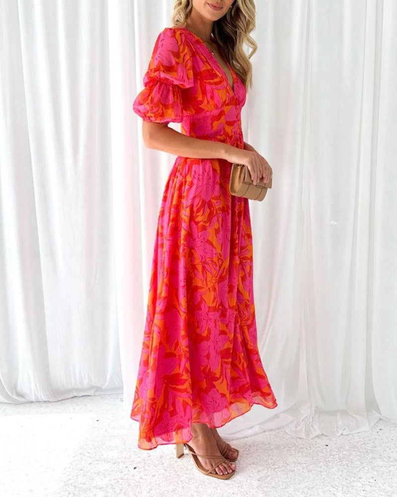 Armonia | Vestido largo con brillo solar