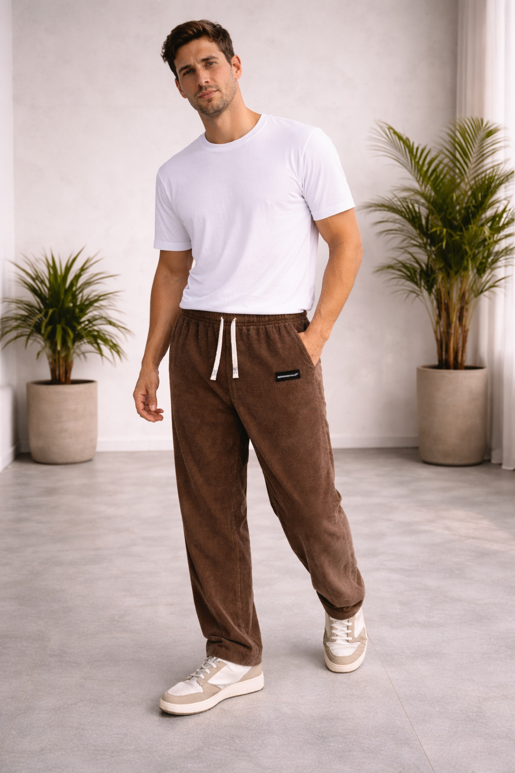 Pedro | Pantalones holgados con cordón