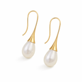 Pendientes Colgantes de Perlas