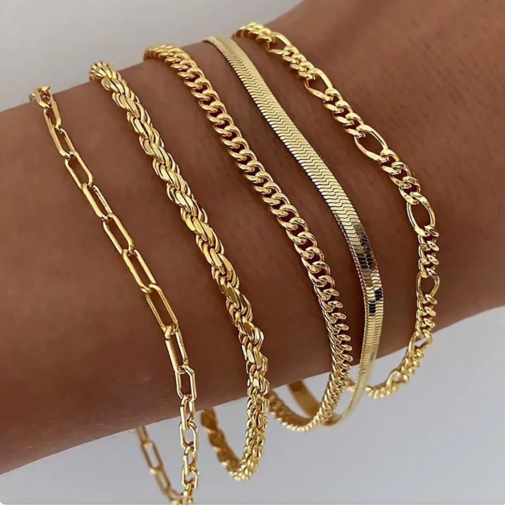 Ellis | Set de Pulseras Multicapa