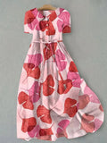 Vestido Petalia de Vega Madrid con diseño floral, elegante y cómodo para mujer, ideal para looks casuales y sofisticados.