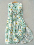 Vestido floral Naia Garden Breeze de Vega Madrid para mujer, diseño elegante y cómodo para uso diario.