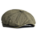 Gorra vintage de algodón Fabio de Vega Madrid, vista frontal con diseño clásico y estilo retro en color neutro.