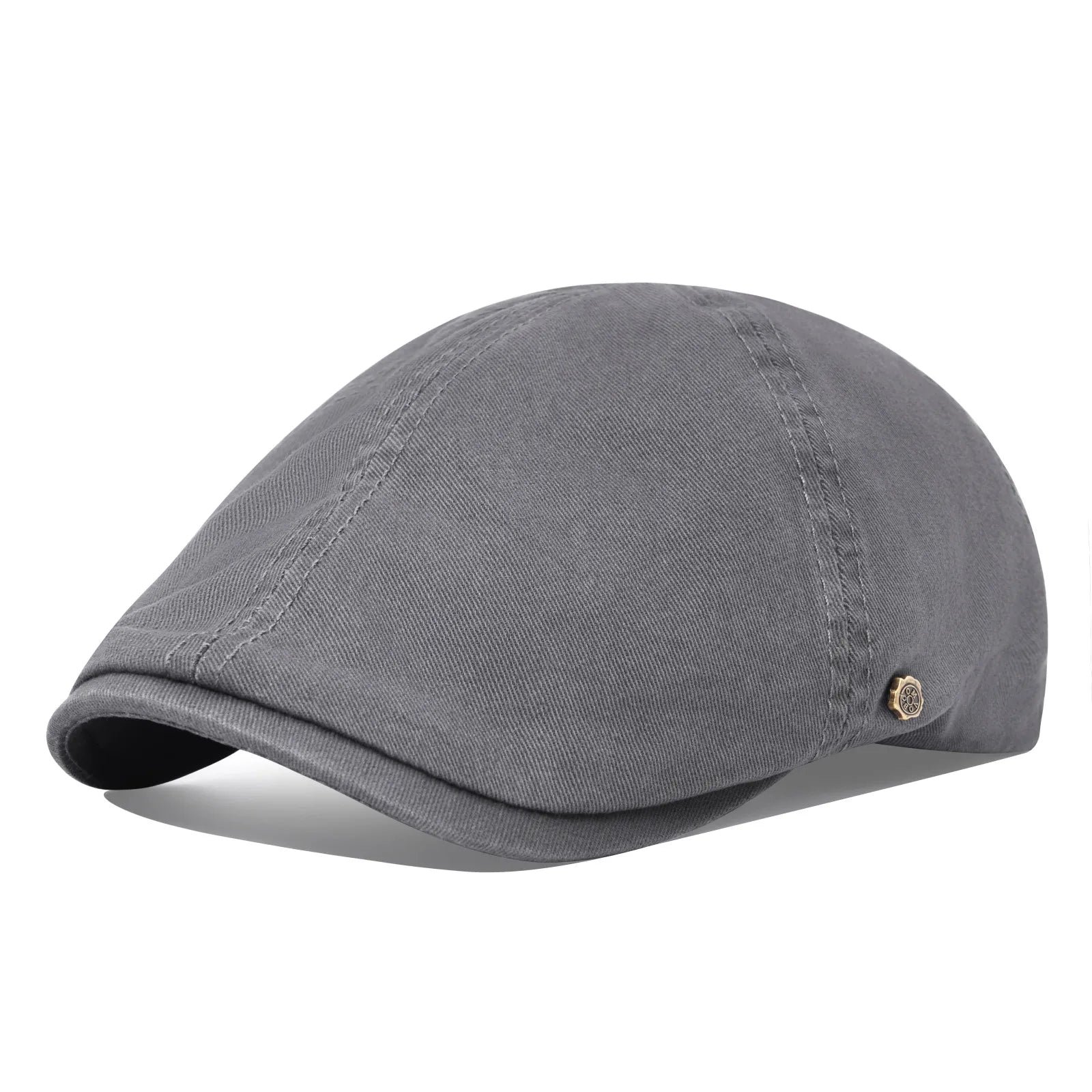 Gorra de golf de algodón Álex de Vega Madrid, diseño en color neutro, con visera curva y logotipo en la parte frontal.