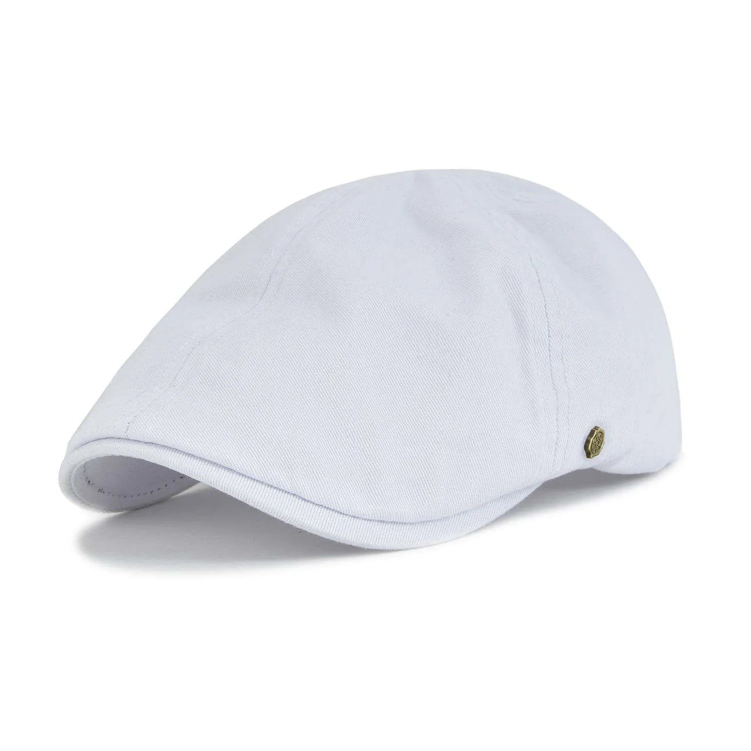 Gorra de golf de algodón Álex de Vega Madrid, con diseño clásico y visera curva en color neutro.