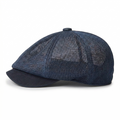 Gorra transpirable para hombre Vega Madrid, diseño ligero y cómodo, con visera y ajuste ajustable en color negro.