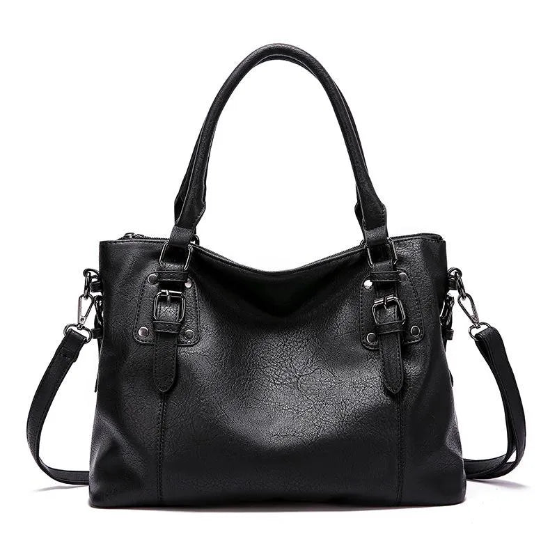 Bolso tote de piel Gabrielle de Vega Madrid, en color suave, con asas y diseño elegante visible en la imagen.