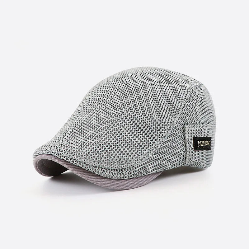 Gorra transpirable Vega Madrid Gael, diseñada para comodidad y estilo, vista en color neutro con ventilación frontal.
