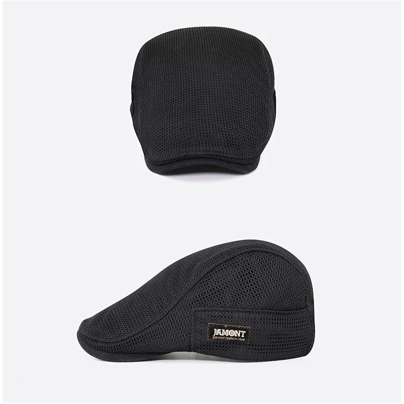 Gorra transpirable Vega Madrid Gael, diseño deportivo y cómodo para actividades al aire libre, vista frontal en color neutro