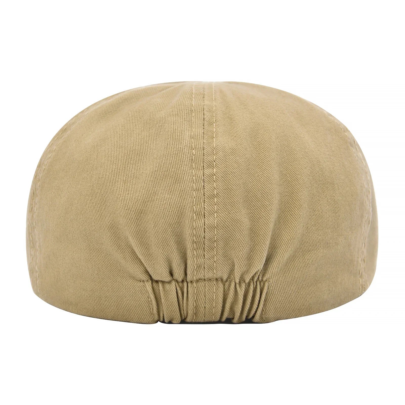 Gorra de golf de algodón Álex de Vega Madrid, con visera y diseño clásico, en color neutro sobre fondo blanco.
