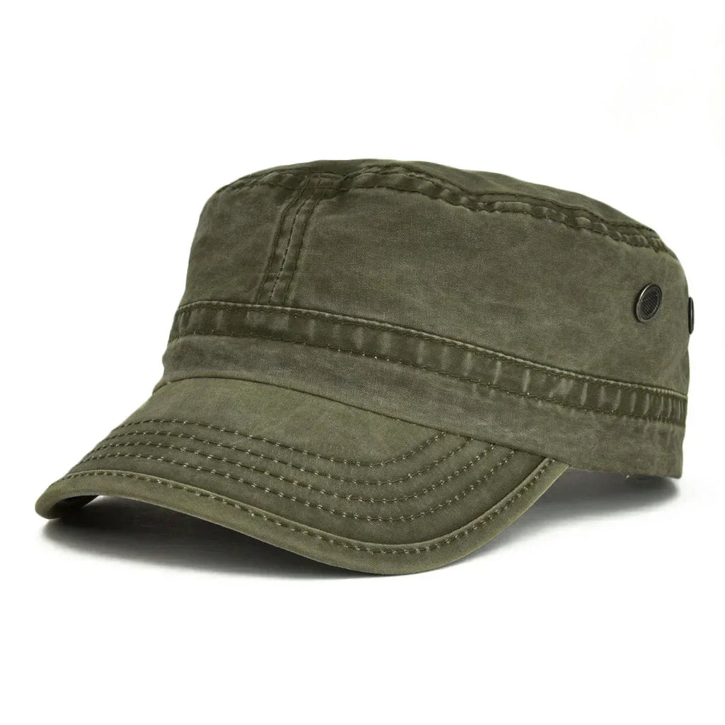 Gorra vintage resistente Diego de Vega Madrid, estilo clásico y duradero para protección y moda casual.