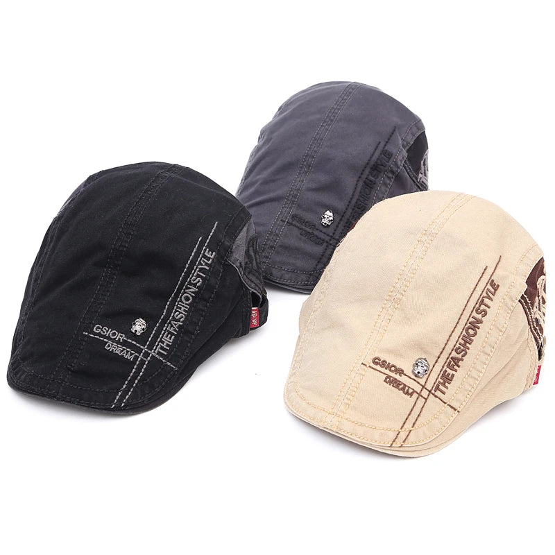 Gorra de verano Vega Madrid Sergio, estilo casual con visera, en colores claros y tela ligera para protección solar.