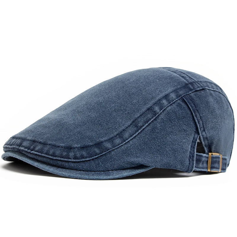 Gorra vintage Lorenzo de Vega Madrid, estilo clásico, con acabado en tela y visera curva, en tonos neutros.
