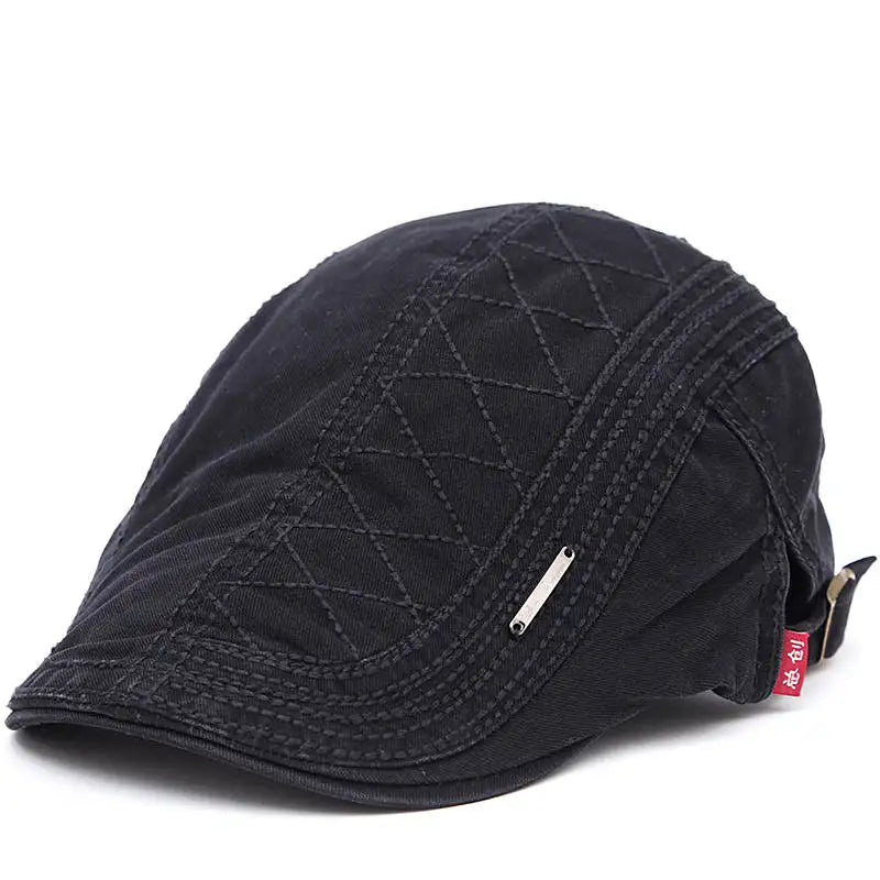 Gorra vintage Vega Madrid Tomás con motivo animal, diseño clásico y detallado en tela de calidad.