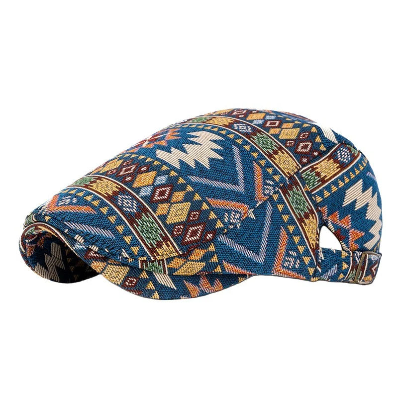 Gorra retro ajustable de colores de la marca Vega Madrid, con diseño vintage y ajuste cómodo.