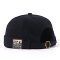 Gorra Docker vintage Iker de Vega Madrid, estilo clásico y resistente, en color oscuro con detalles vintage.