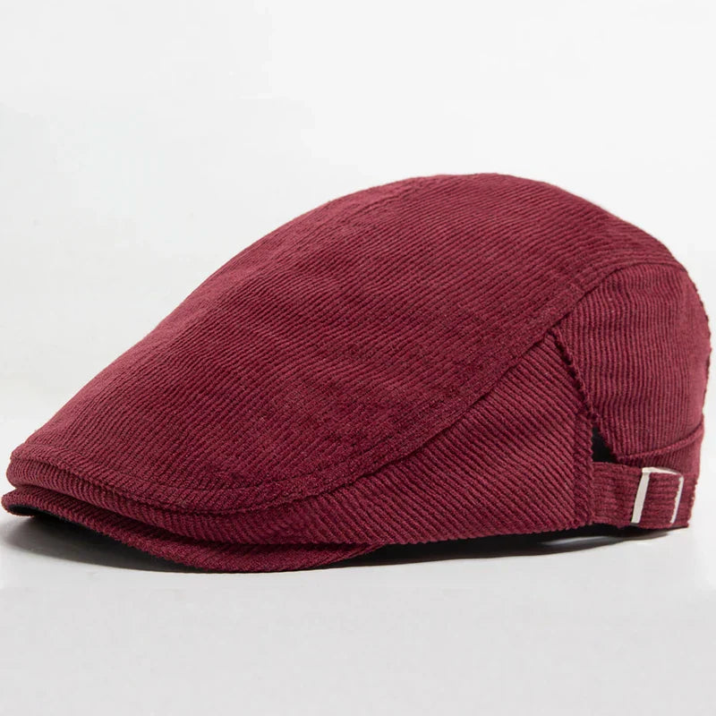 Gorra de pana para hombre Vega Madrid Pablo, diseño clásico y elegante en color neutro, ideal para estilo casual.