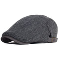 Gorra tweed Elías de Vega Madrid, estilo heritage con diseño clásico en tela de tweed en tonos neutros, vista frontal.