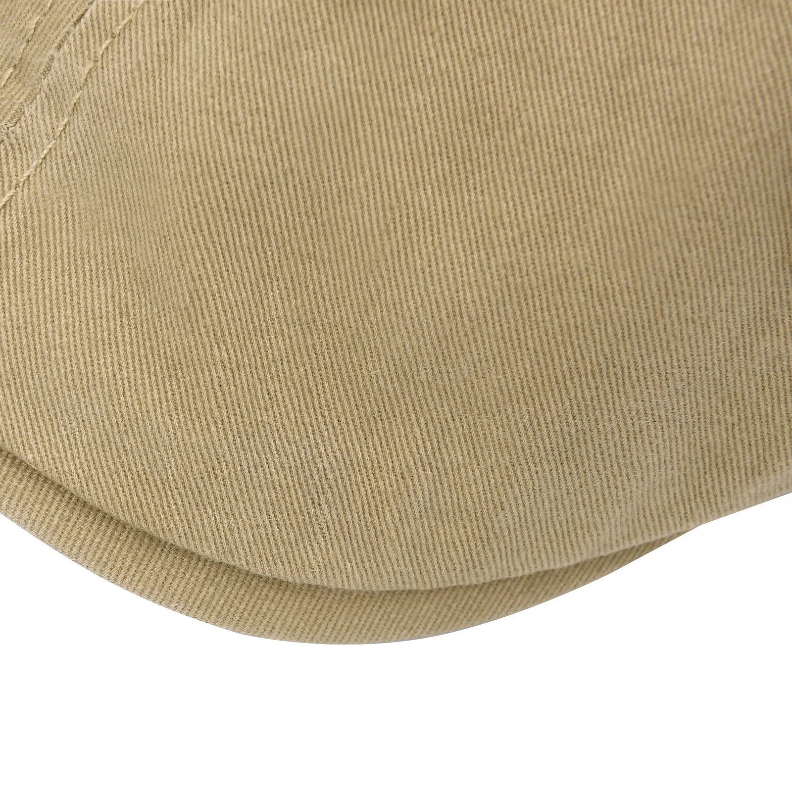 Gorra de golf de algodón Álex de Vega Madrid, con diseño clásico y visera curva, en color blanco con detalles en azul.