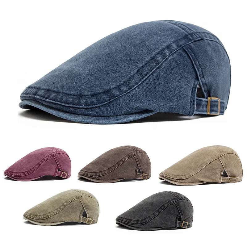 Gorra vintage Lorenzo de Vega Madrid con diseño clásico y estilo retro en color neutro, vista frontal en una imagen clara