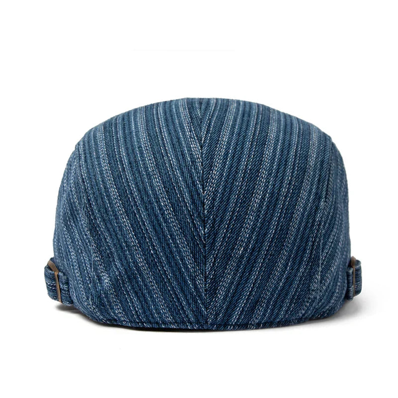Gorra elegante para hombre Daniel de Vega Madrid, con diseño clásico y detalles en tela de alta calidad.