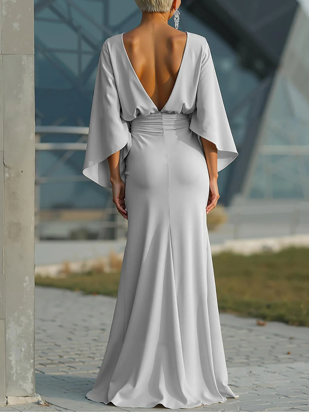 Clara | Vestido Elegante con Espalda Descubierta