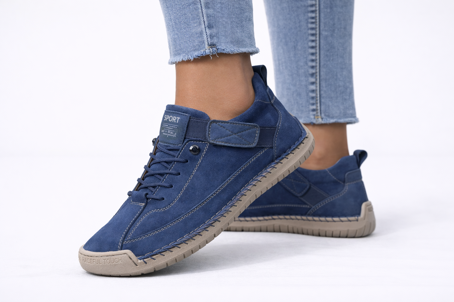 María | Sneaker Urbana con Cierre Ajustable y Confort Diario - Vega Madrid