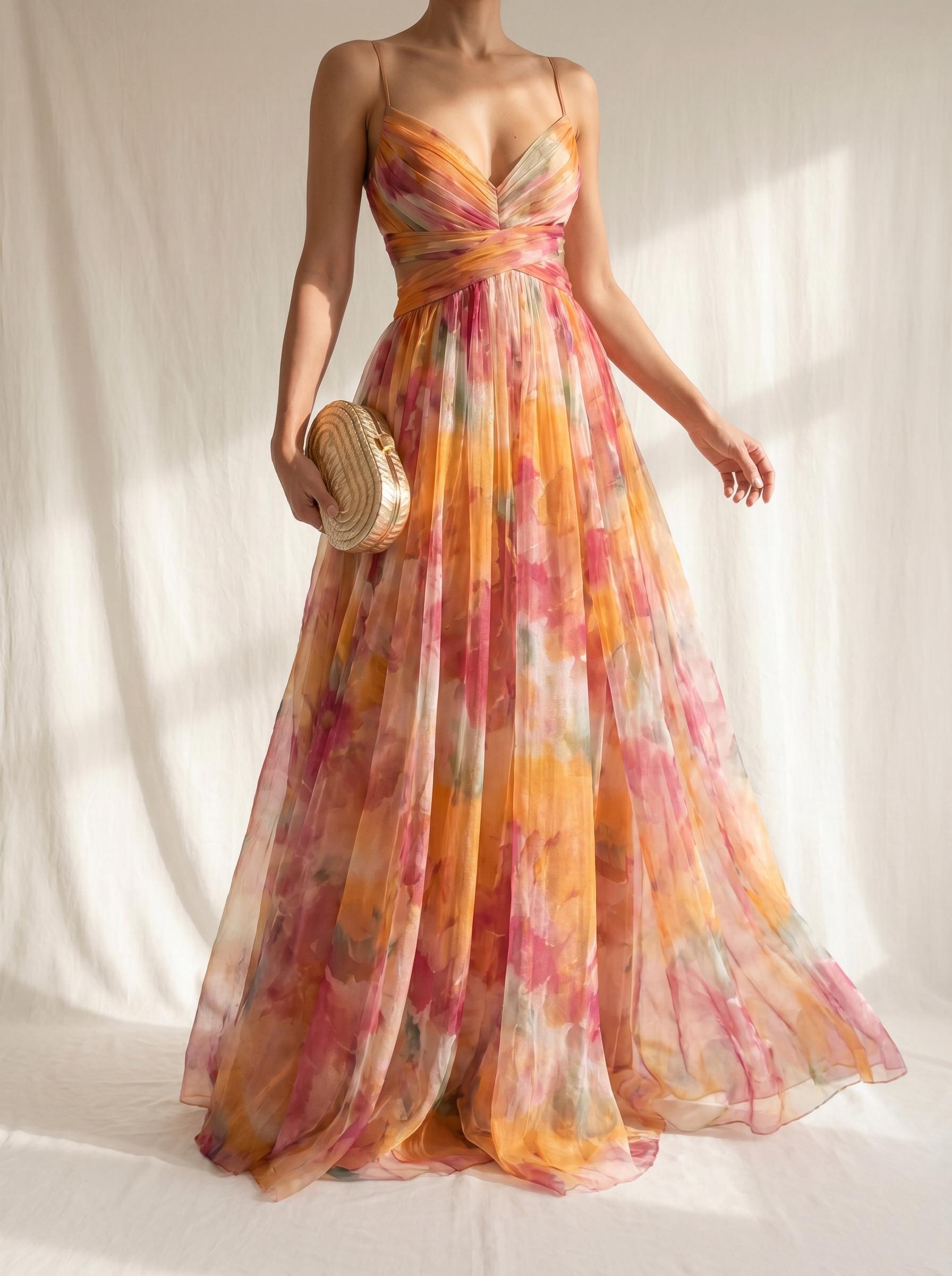 Giselle | Vestido largo floral encantador