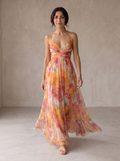 Giselle | Vestido largo floral encantador