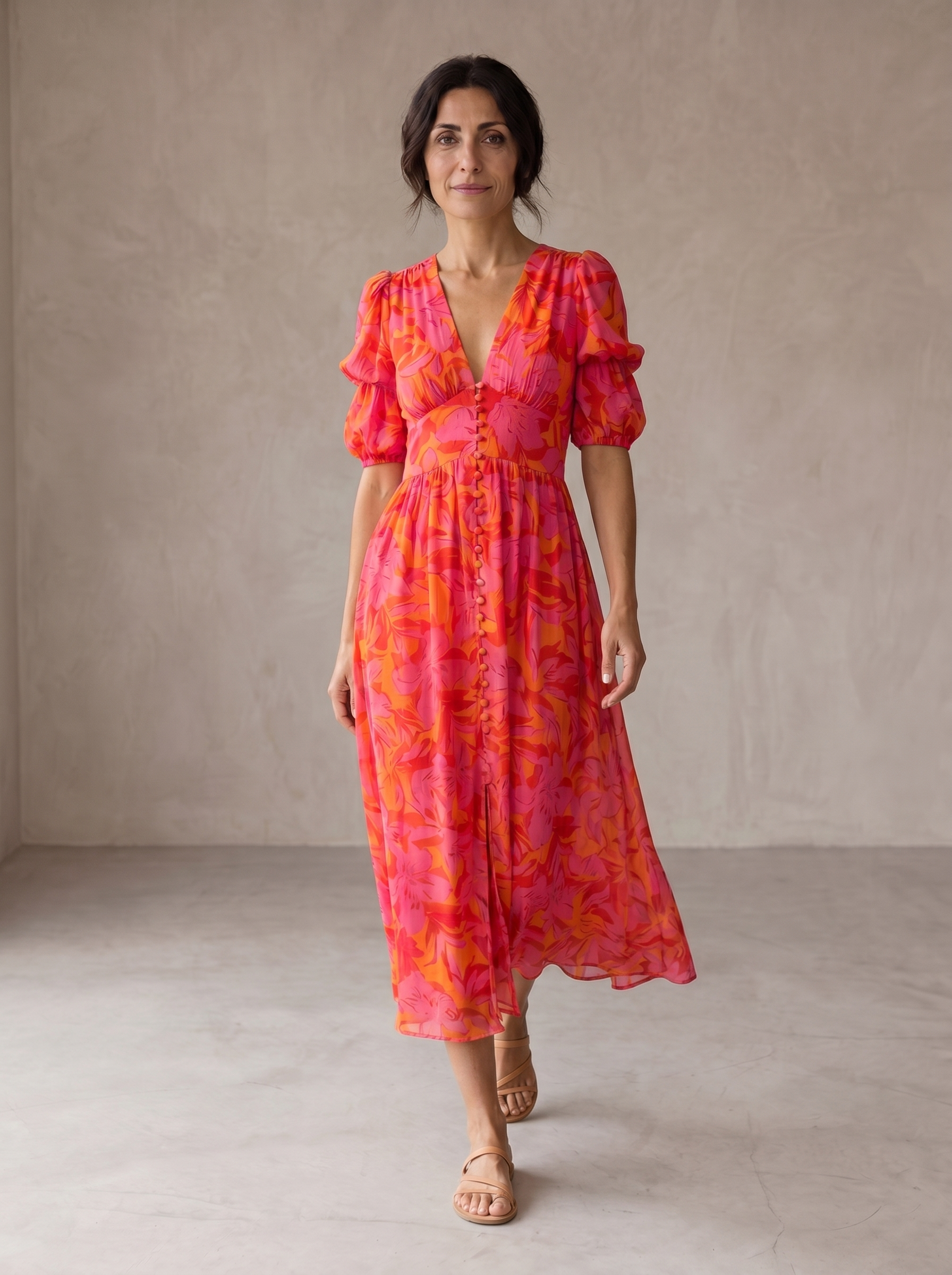 Armonia | Vestido largo con brillo solar