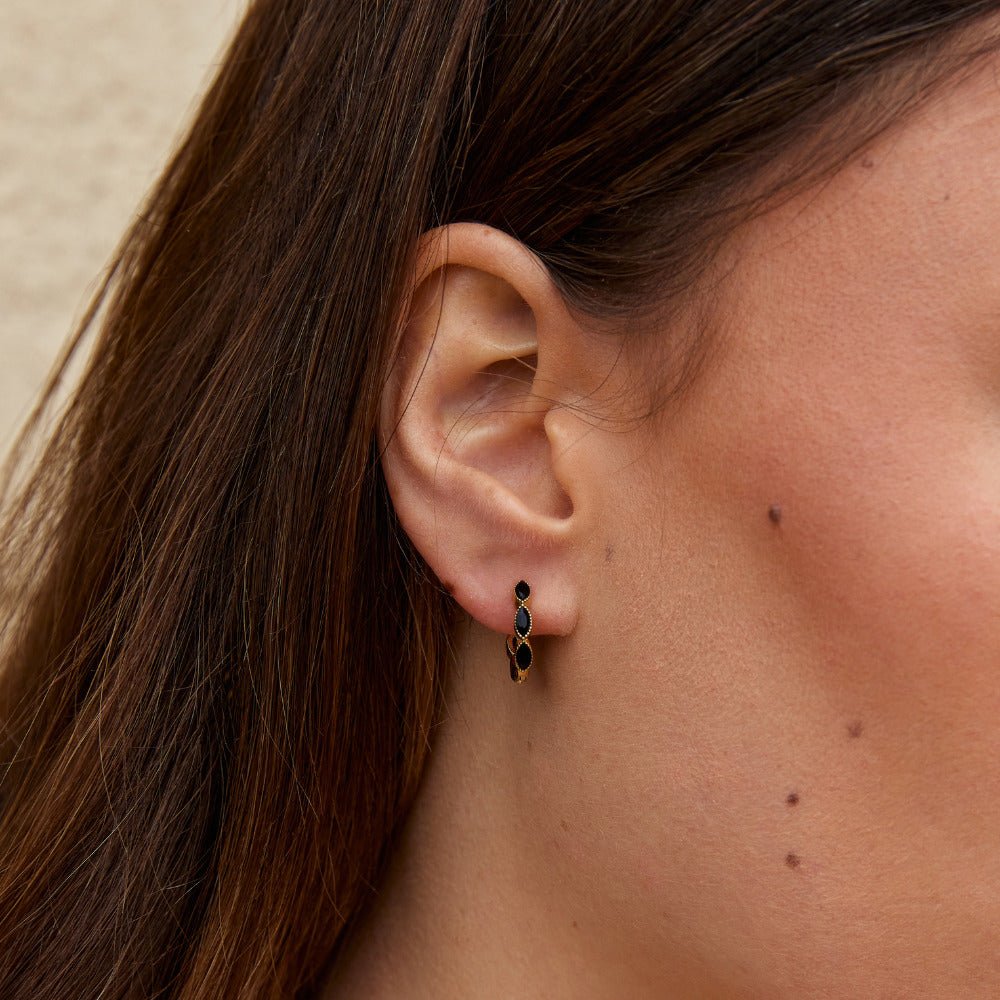 Mini Aros de Ónice