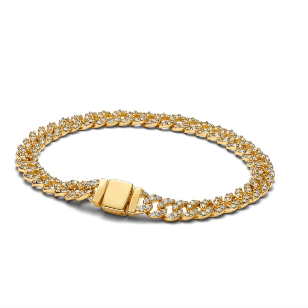 Pulsera Cubana Pavé