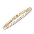 Pulsera Tenis Dorada