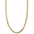 Collar de Cadena Plana de Eslabones