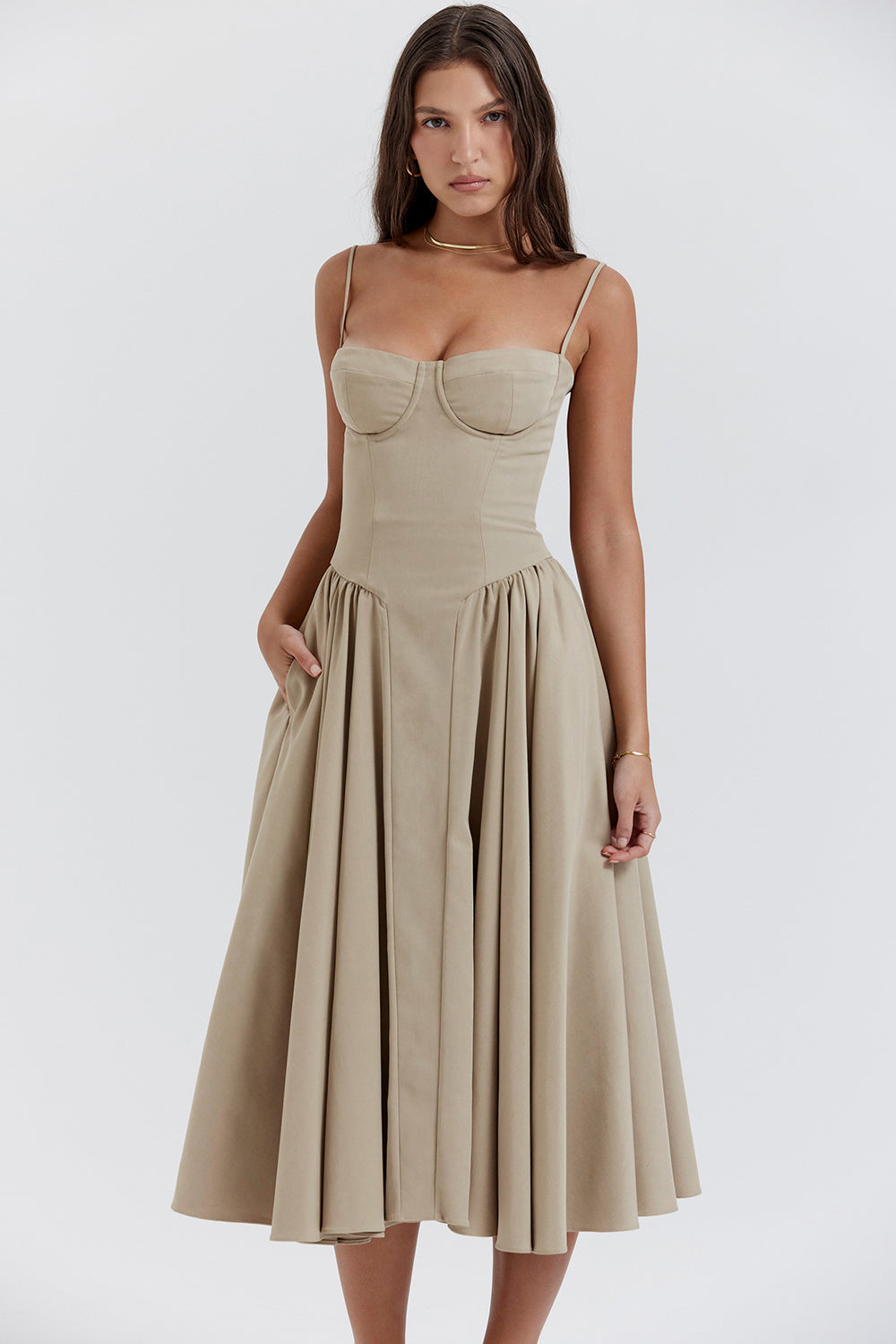 Roma | Vestido corsé elegante