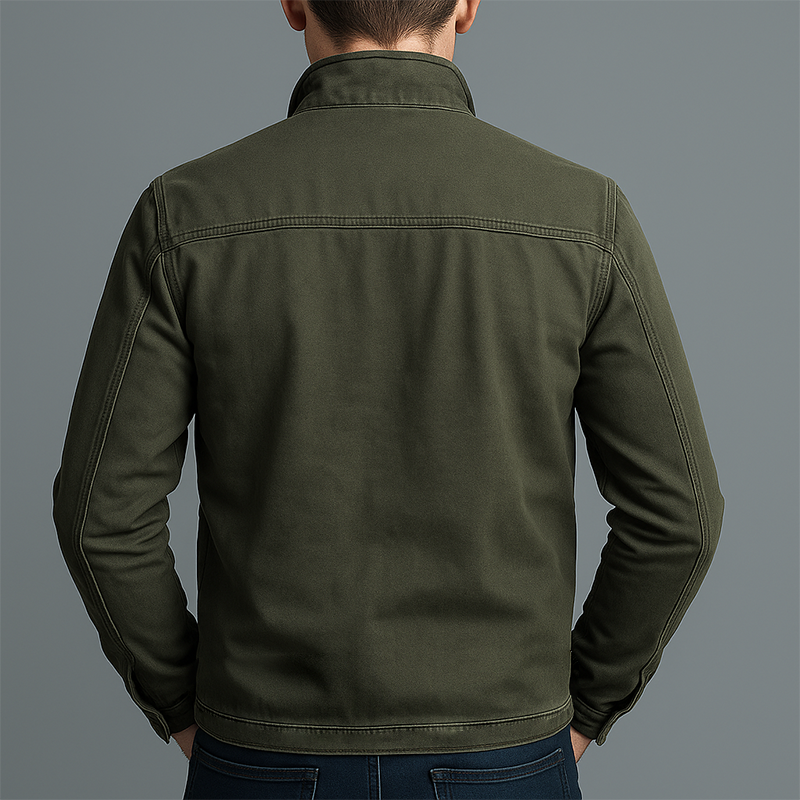 Chaqueta casual clásica Marion de Vega Madrid, de color neutro y diseño elegante, mostrada en la imagen.